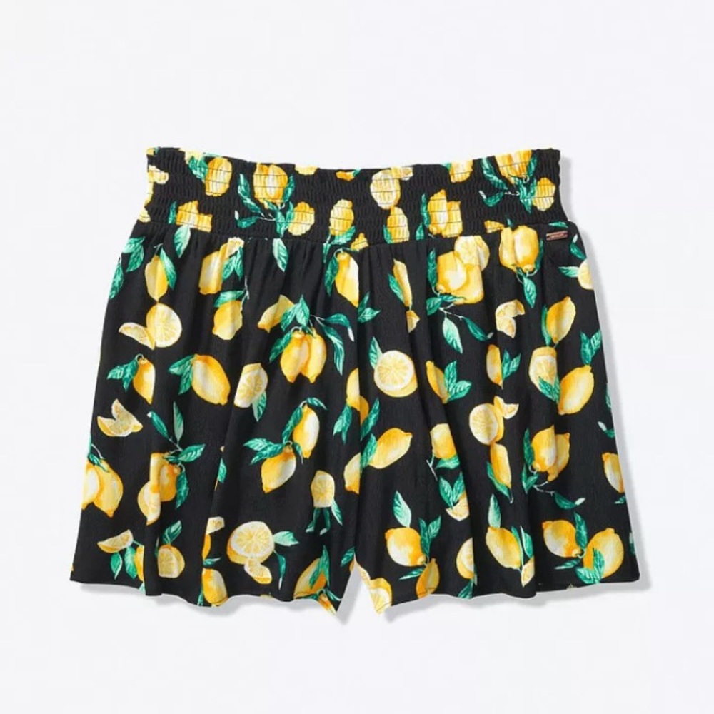 Victorias Secret PINK XSmall lemon print shorts